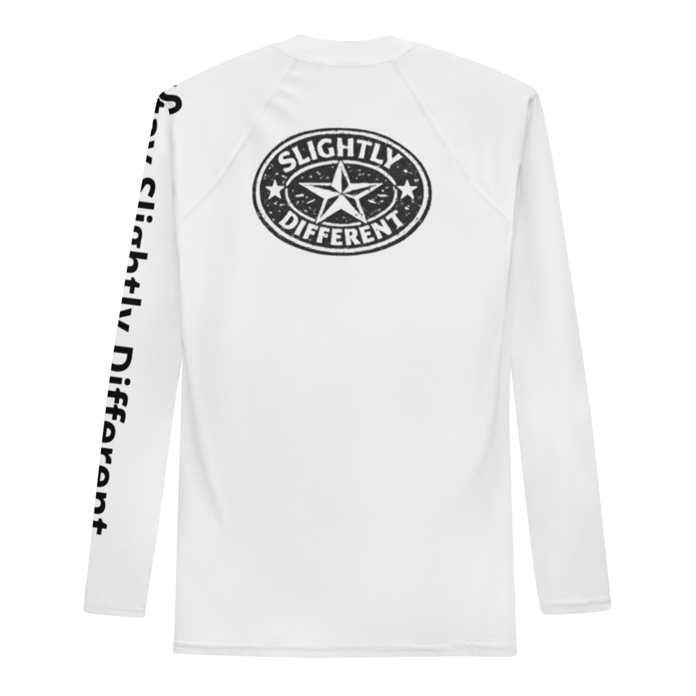 SD 'Men's White' Rash Guard (Core)