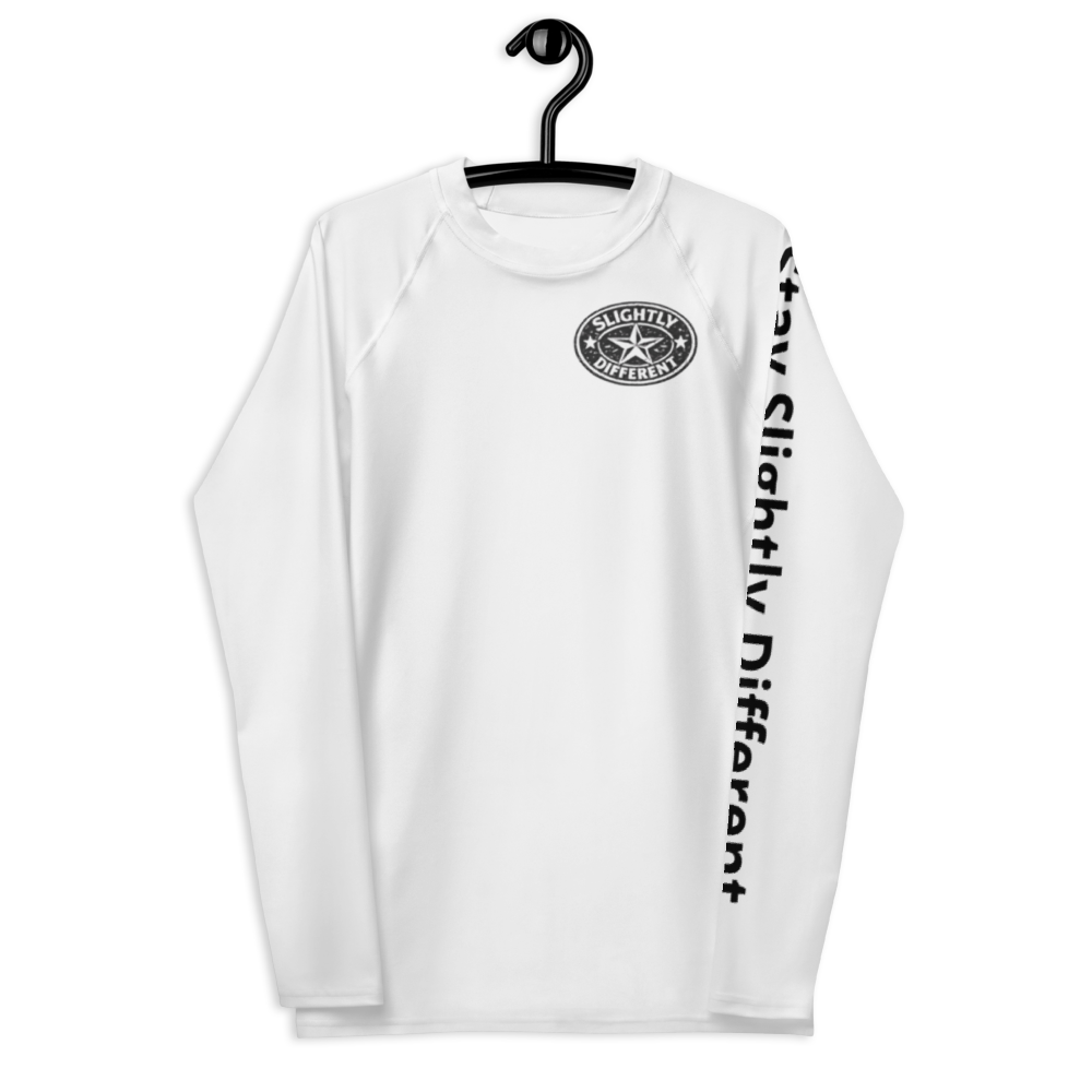 SD 'Men's White' Rash Guard (Core)