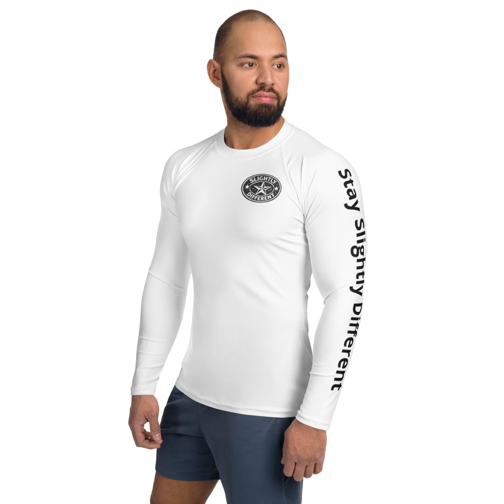 SD 'Men's White' Rash Guard (Core)