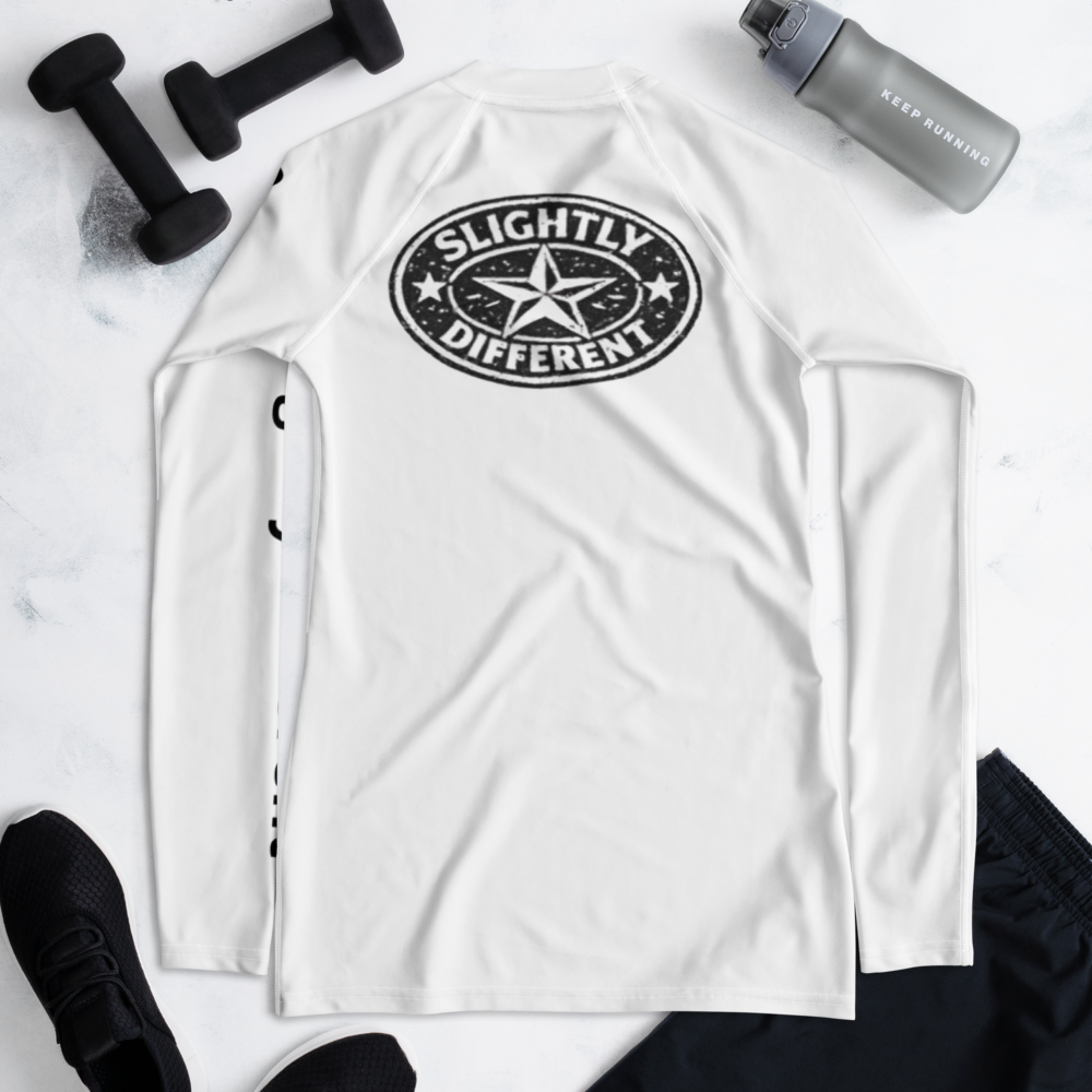 SD 'Women's White' Rash Guard (Core)